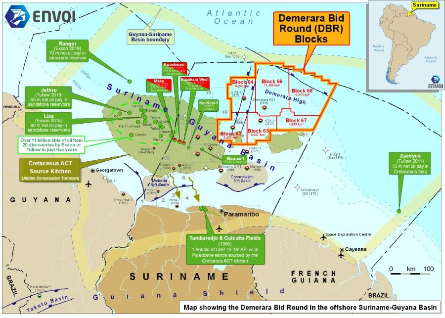 E&P Highlights (Nov. 14, 2022): New Eni Startup; Suriname Bid Round ...